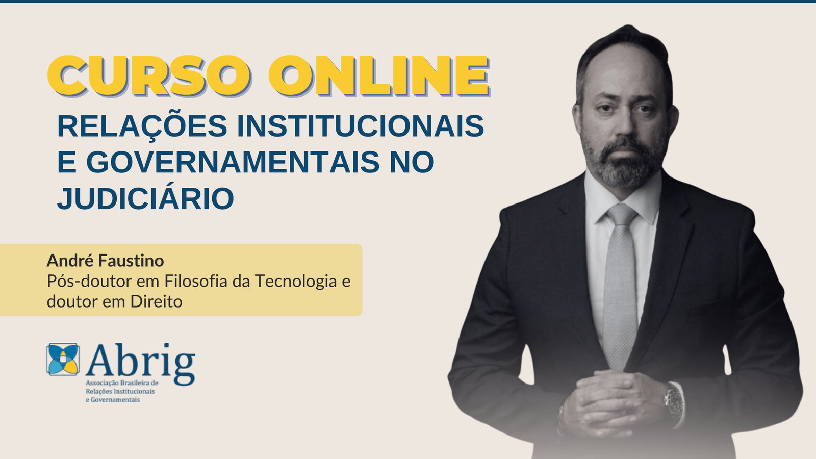 Judicialização amplia demanda por atuação estratégica e inspira novo curso da Abrig